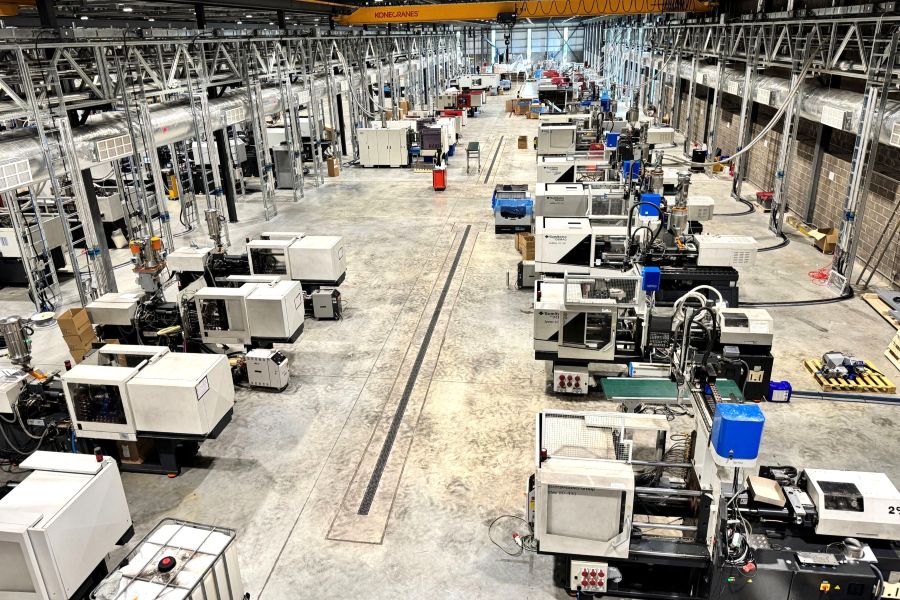 Production facility from the inside.